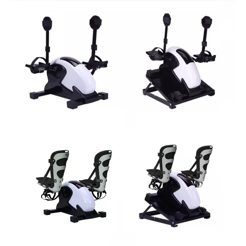 Mini ejercitador de fisioterapia automático portátil eléctrico para el cuidado médico, bicicleta estática, Pedal de rehabilitación para piernas y brazos