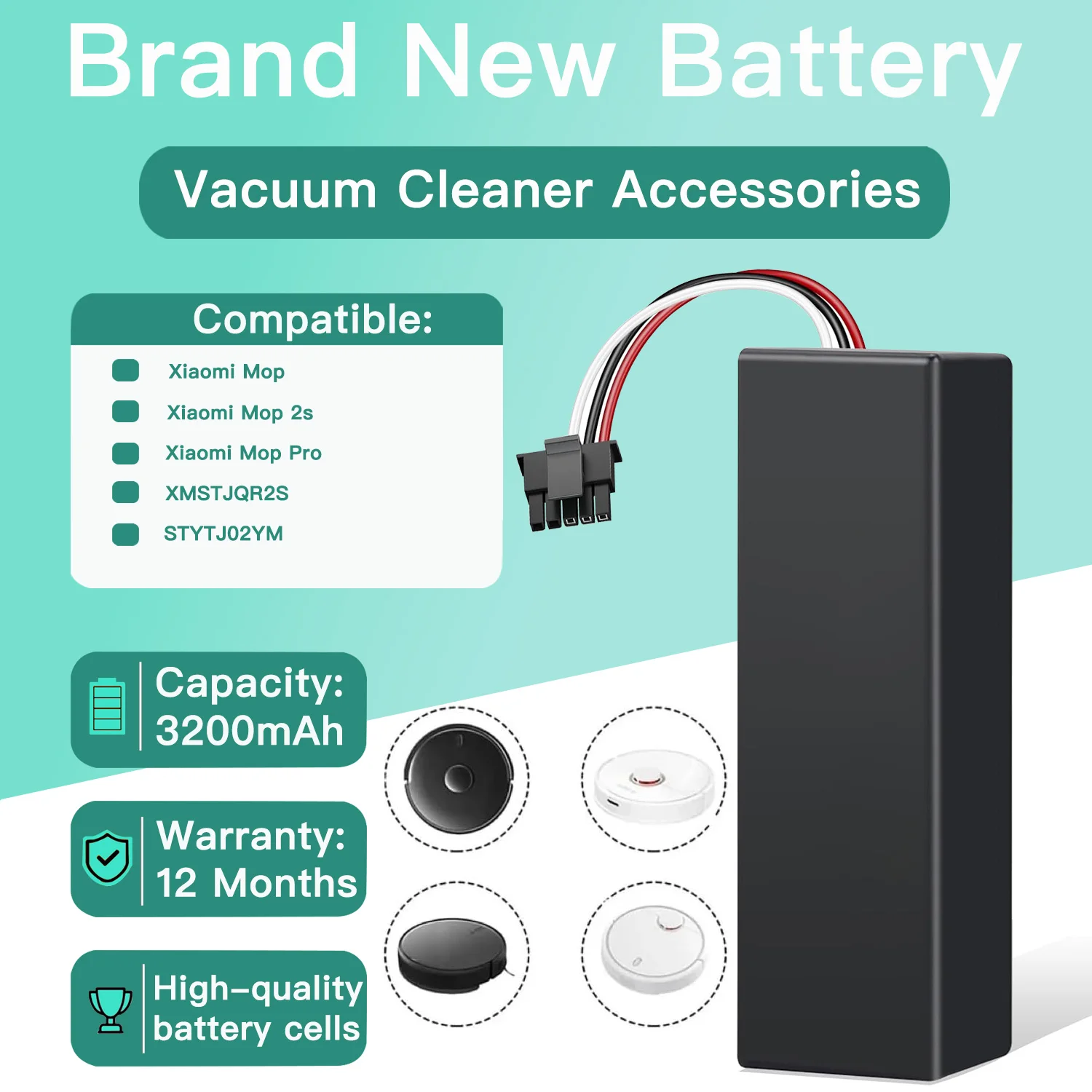 3200Mah 14,4 V Batt… - image