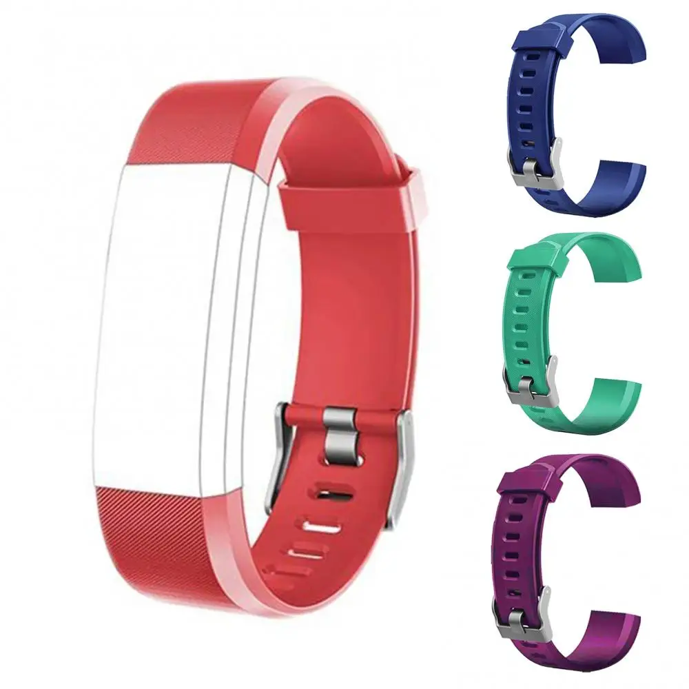 Bracelet Watchband Replacement Colorful Accessory for ID 115 Plus-HR Smart Watch ID115 5 Colors Red Black Blue Purple