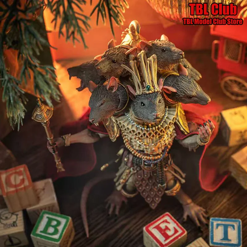 

Масштаб 1/12, четыре лошади, мифический легион, семь головых крыс, король, темная сказка, адаптация, 6 дюймов, полный набор, экшн-фигурка солдата