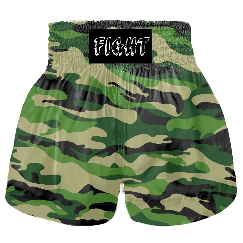 

Custom boxing shorts Sanda Kickboxing training beach shorts boxing pants MMA Men and women fitness Sports Muay Thai shorts