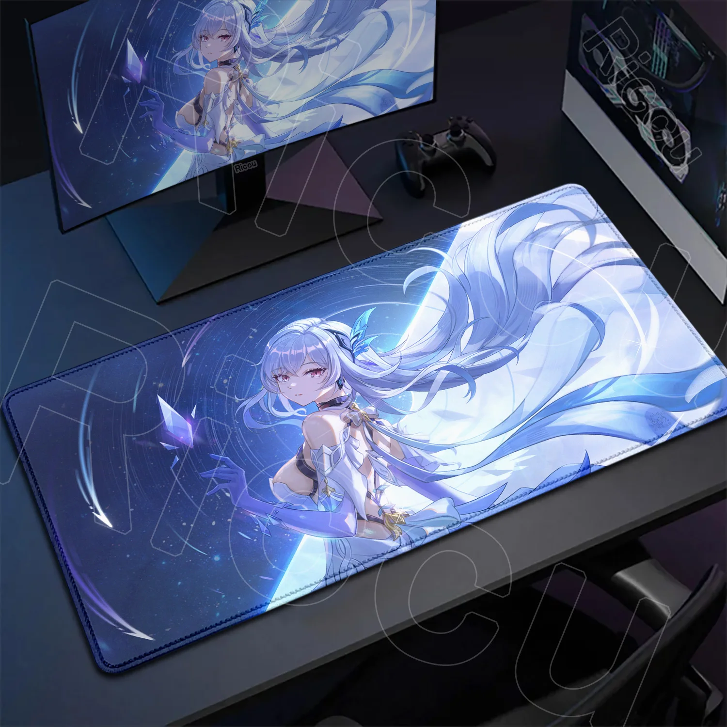 HD 300x600 مللي متر هنتاي جينشين تأثير Skirk XXL ماوس الوسادة أنيمي الألعاب الرياضة الإلكترونية ملحقات الكمبيوتر الجدول سطح المكتب مسند الماوس حصير مكتبي