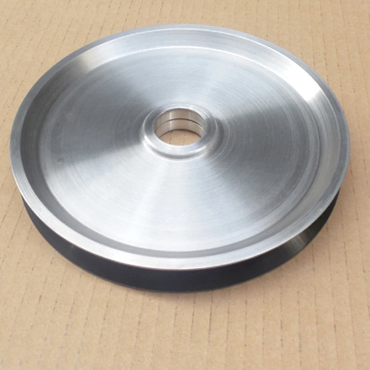 U Groove Plasma Coating Aluminum Pulley Wheels With The Bearing