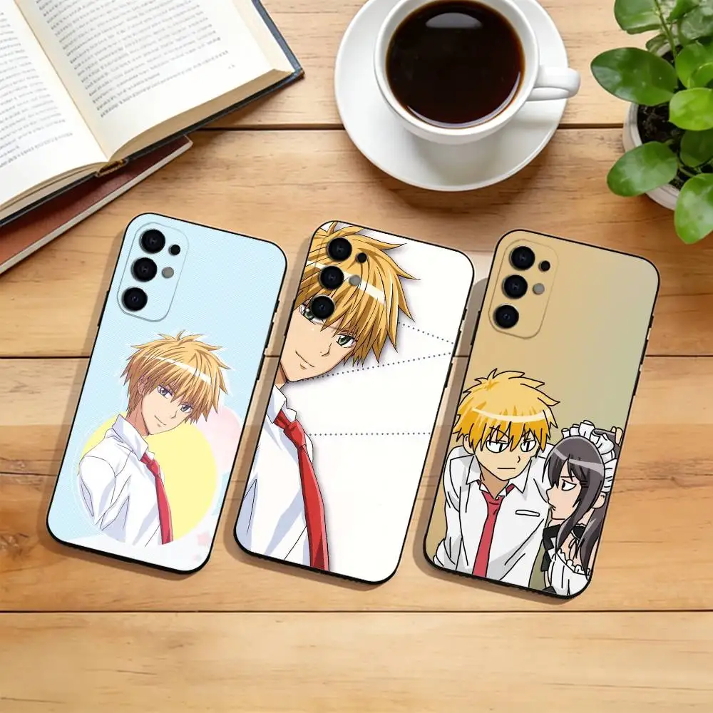 Maid Sama  Phone Case For Samsung S25,S24,S21,S22,S23,S30,Ultra,S20,Plus,Fe,Soft Silicone Black Cover