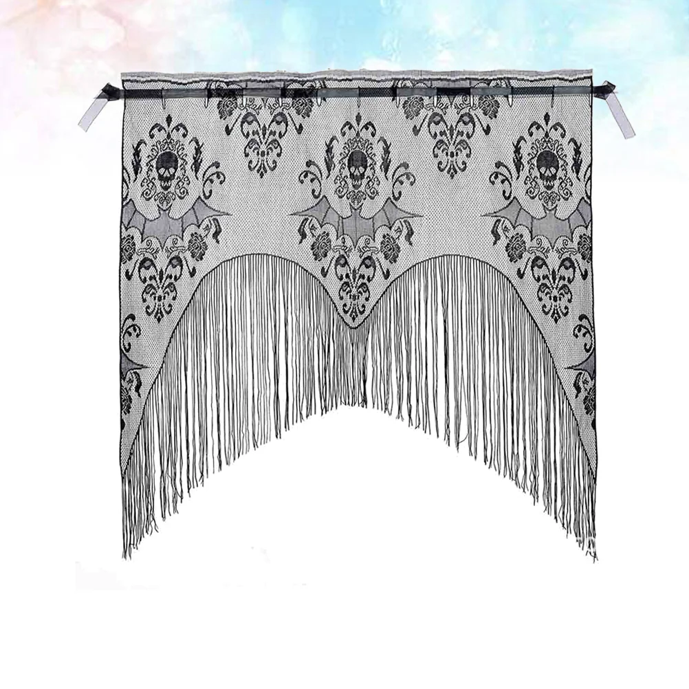 Wall Decor Woven Hangings Curtain Lace Tassel Supplies Decorations Cover Halloween Garland