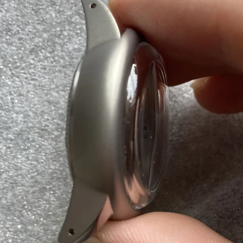 Assista Modificar Sapphire Glass, 36mm, material de titânio, caso do piloto, adequado para NH35/36 movimento automático