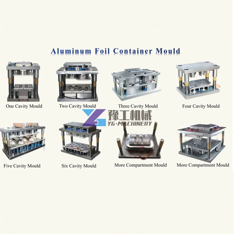 Disposable Take Away Aluminum Foil Container Making Machine 60T Aluminium Plate Manual Die Cut Machine