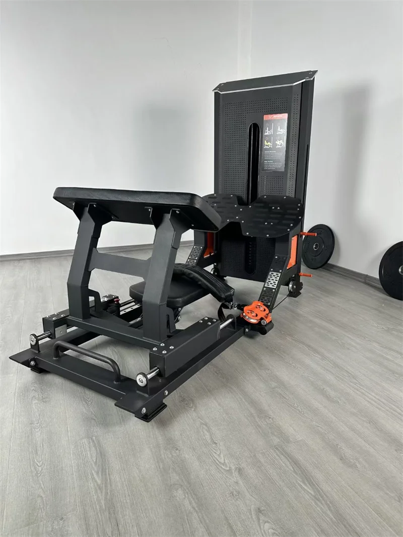 Gym Fitness Equipment Weight-Loaded Strength Seated Shoulder Press Trainer Plate Loaded Machines