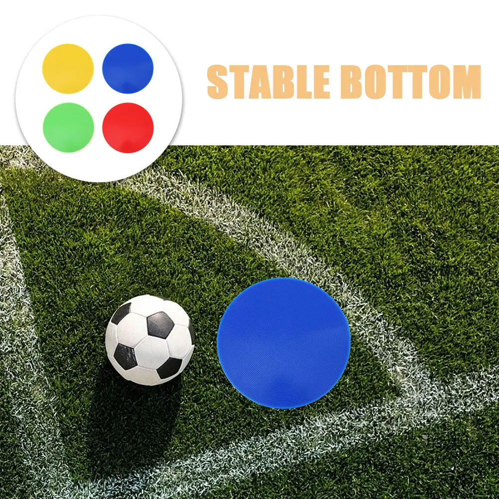 4 Pcs Classroom Spot Markers Floor Dots for Circle Spots Pvc Number Stickersraibow