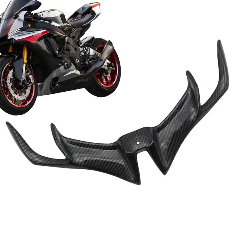 Dynamic Motorcycle Wing Smooth Ride Motorcycle Winglets Precision Manufacturing For Optimal Airflow Motorcycle Air Deflector