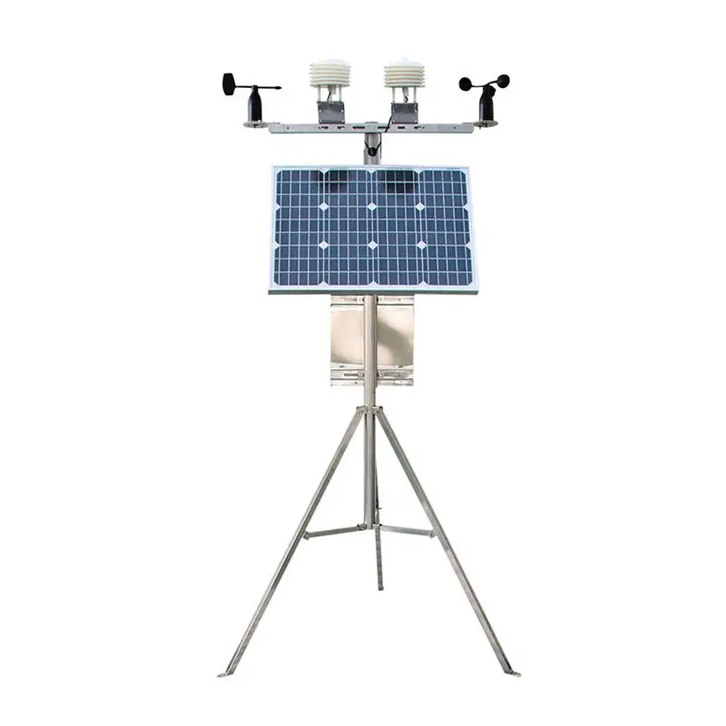

Agricultural outdoor wireless weather station with wind/air temperature/humidity/rainfall sensors