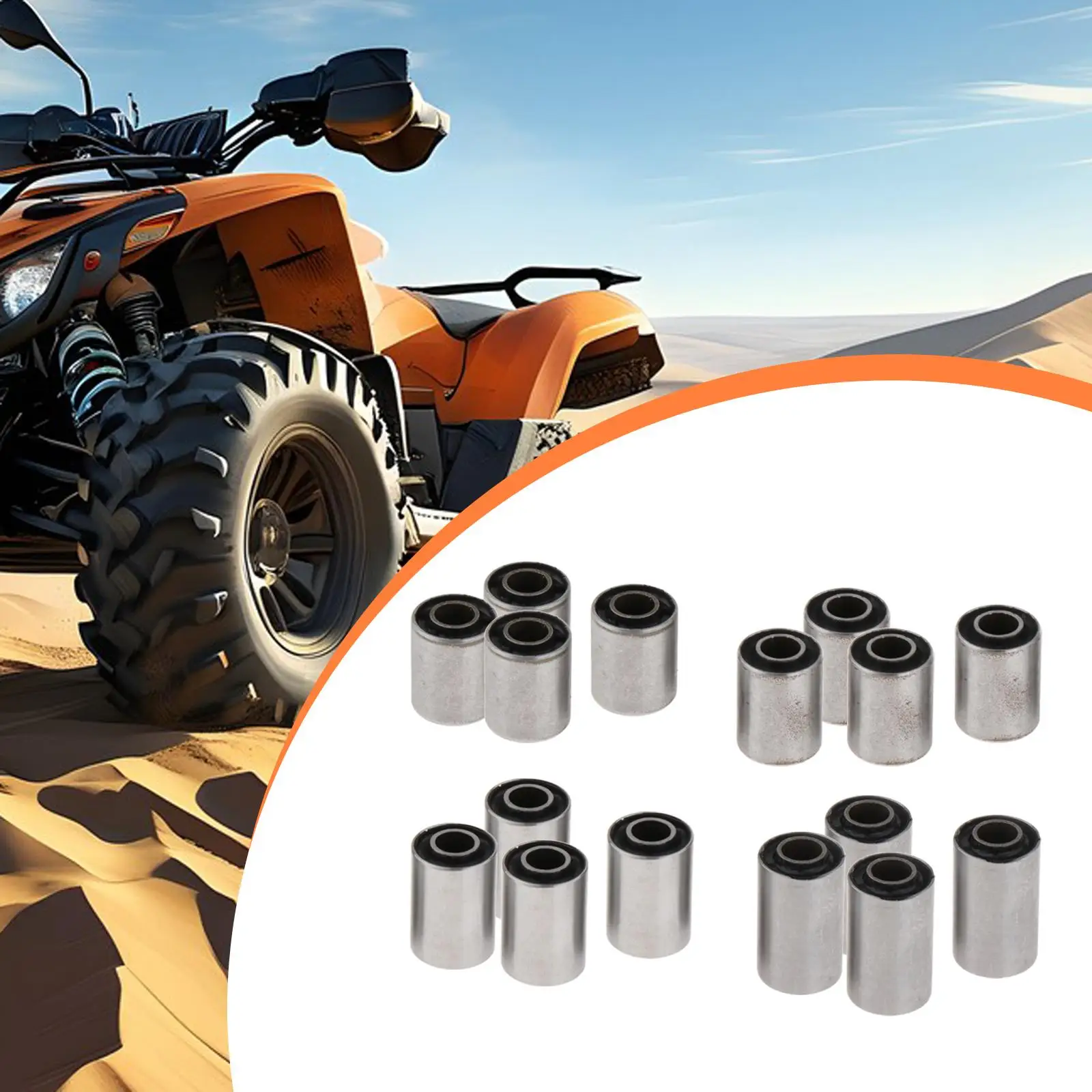 

4Pcs Rear Swing Arm Bushes Motorcycle Accessory for Karts Beach Vehicle