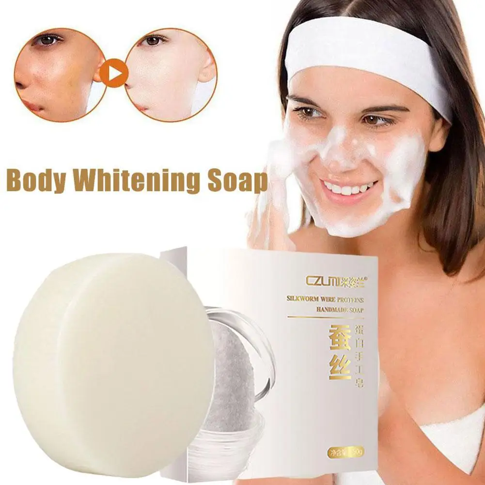 Body Whitening Soap Underarm Knee Bleaching Soap Chicken Dark Care Brighten Moisturize Skin Dead Skin Spot Body Removal Rem P4f1