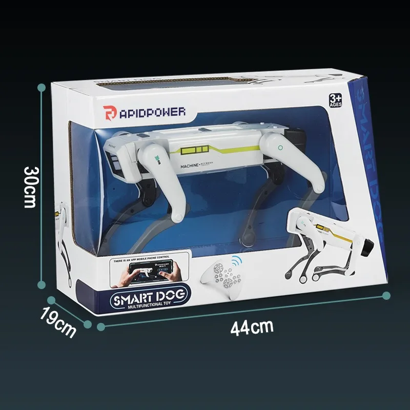 Intelligente robothond Hightech stemdialoog Mobiele telefoon Programmering op afstand Elektrisch dansend kinderspeelgoed
