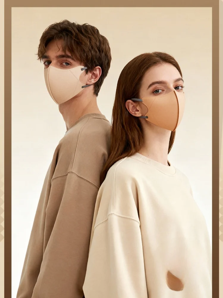 

Banana Leaf 3D Stereo Breathable Protective Mask Fashionable Multi-color Collision Color Ear Rope Outdoor Environment Mask