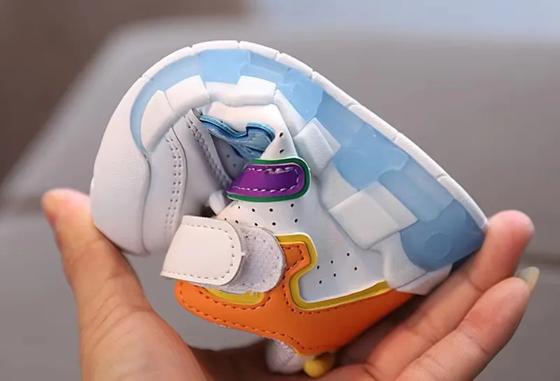 Jungen Mädchen Neue Sportschuhe Baby Kleinkind Rutschfeste Sneaker Lässige Weiche Schuhe für Kinder Schüler Atmungsaktive Outdoor-Schuhe – Detail 15