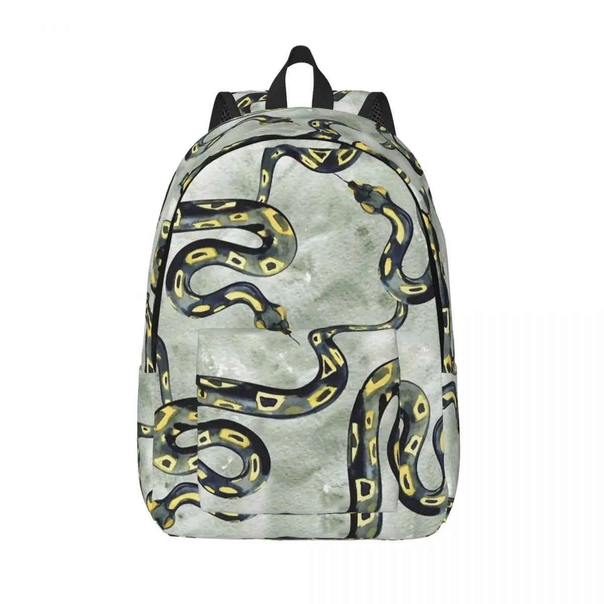 Mochila de cobra para jardim de infância, escola primária estudante Bookbag, menino e menina, mochila de lona infantil, leve