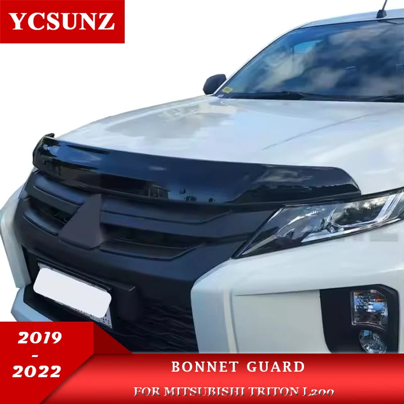 

Bonnet Guards For Mitsubishi Triton L200 2019 2020 2021 2022 Ram 1200 Strakar Car Exterior Accessories Pickup Truck