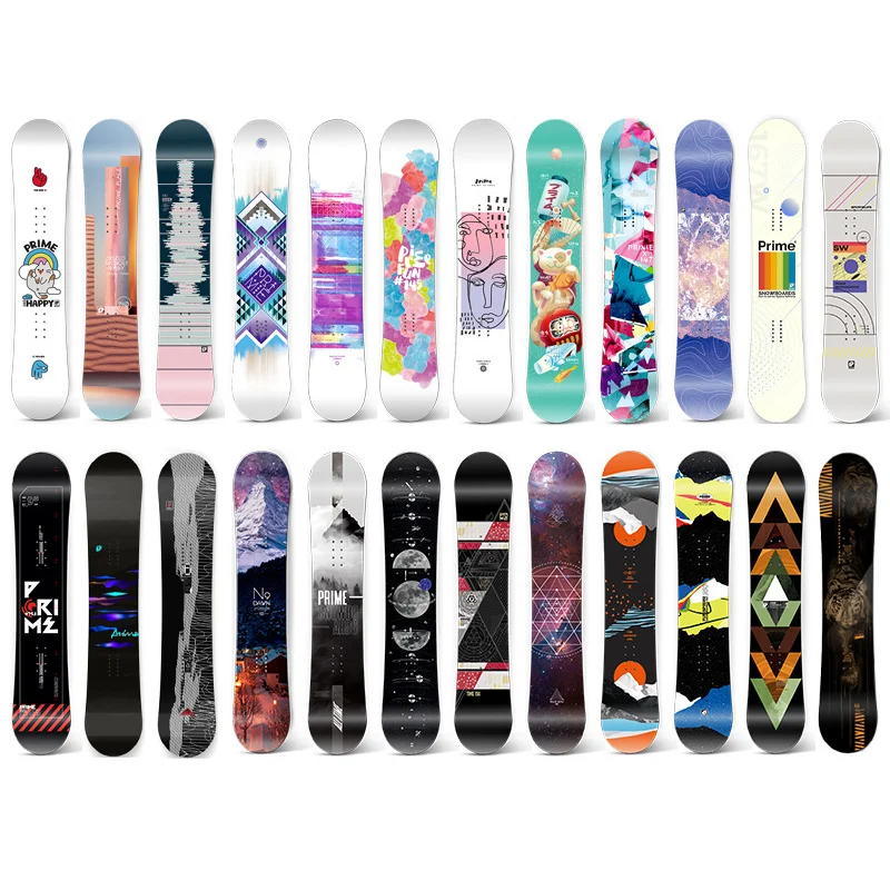 Customized High Quality Snowboard Winter Sport All Mountain Alpine Ski Board For Sale