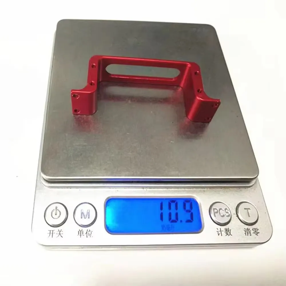 Soporte de montaje Servo de aleación de aluminio CNC, fijador medio, soporte de montaje para modelo de Dron FPV RC, 1 Uds.