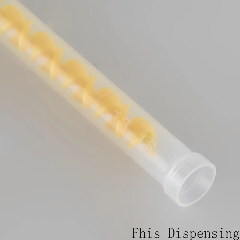 Gói 10 Nhựa Tĩnh Phối MS13-18 Trộn Vòi Phun Cho Bộ Đôi Gói Epoxies Core POM Chất Liệu