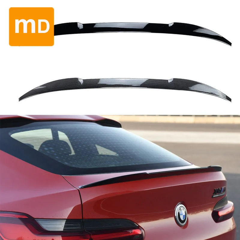 

Glossy Black Spoiler Wing For BMW X4 G02 2019 X4 M Modified Tail Wing Body Kit Guard Spoiler Car Accessories