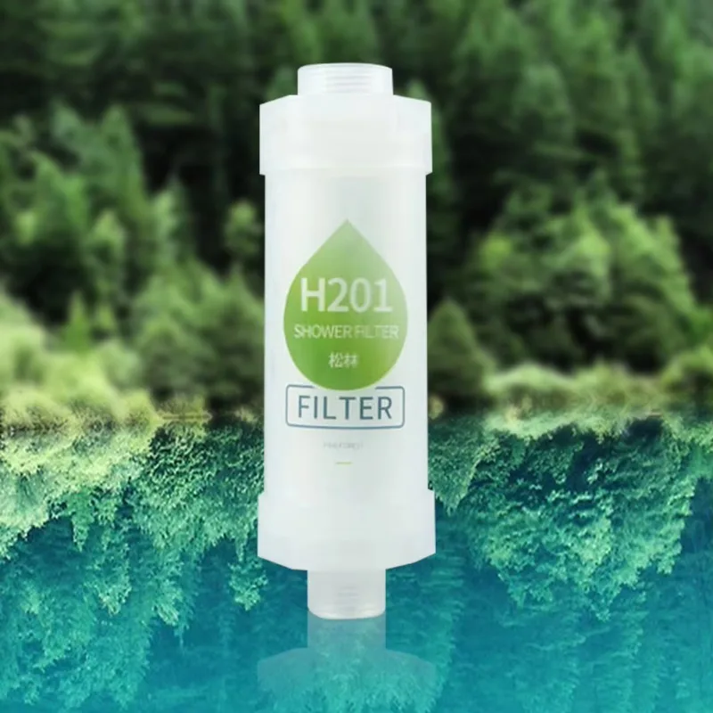 3 in 1 Shower Water Filter Chlorine Removal Protects Hair and Skin Universal Fit for Most Shower Heads Bathroom Water Filter