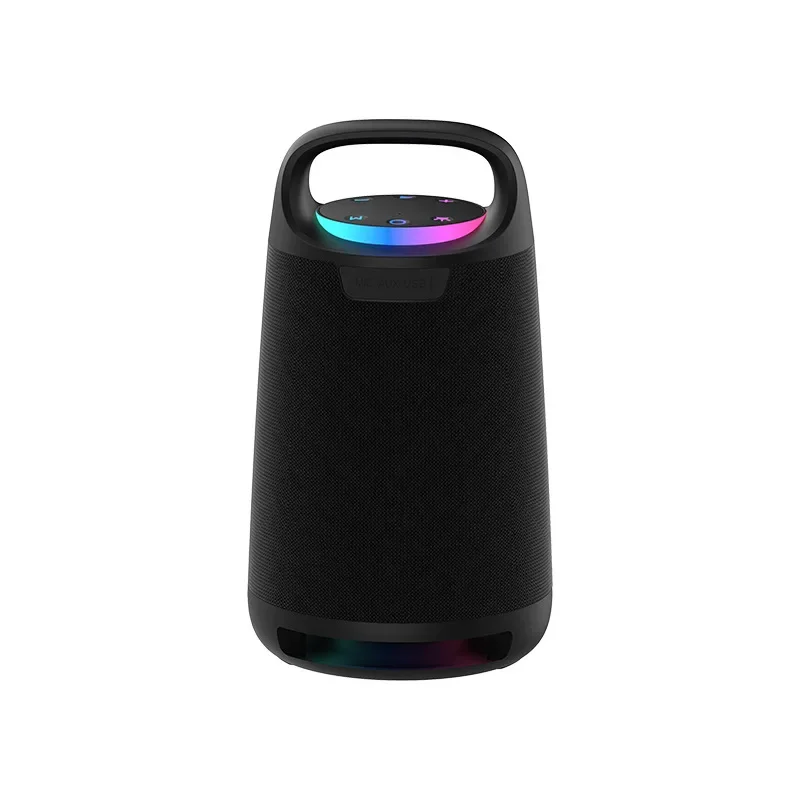 

Portable Bluetooth Audio Home Square Dance Subwoofer Speaker Cross-Border Outdoor Bucket With RGB LED Lighting Powered Battery