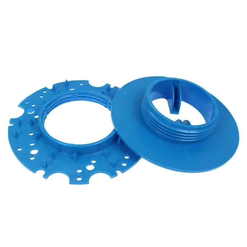 plastic Sweeper brush plate buckle center lock pad holder for Scrubber center locator Sweeper brush plate accessories