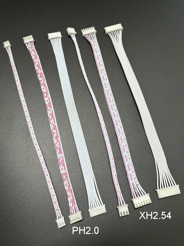 20CM Model PH2.0 XH2.54 Cores 2-12P Dual Head Plug Connector Terminal Electronic Wire 26AWG Same Directional Wire Type