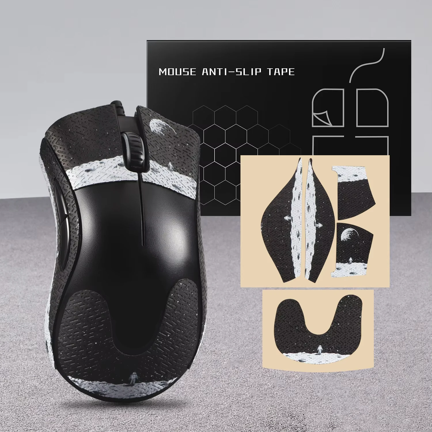 

Липкая лента для мыши, наклейка для Razer DeathAdder Essential Mouse, нескользящая, самоклеящаяся, устойчивая к поту