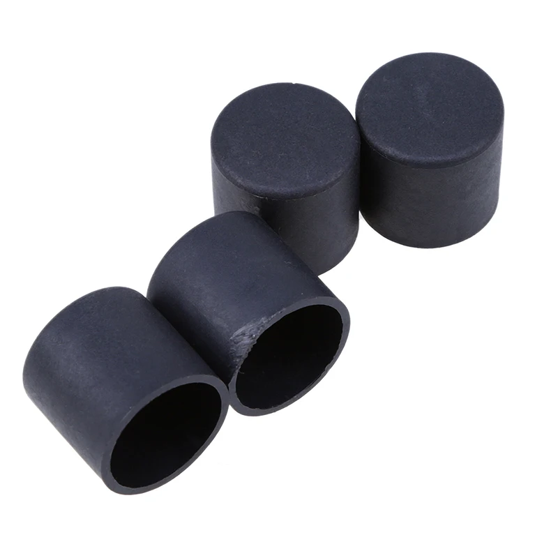 Non-Slip Round Silicone Chair Leg Caps, Furniture Dust Cover, Floor Protector, Pipe, Household Products, 4Pcs