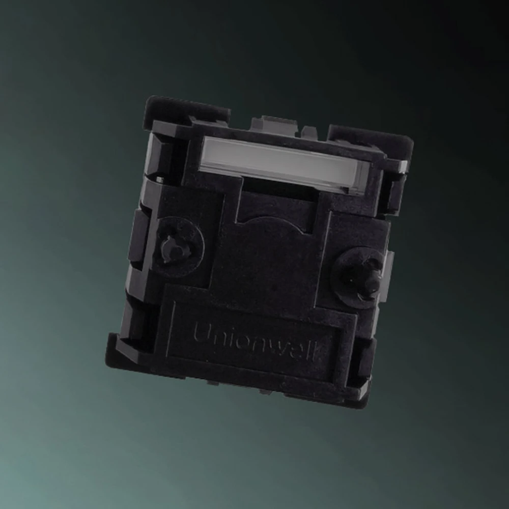 Unionwell Dark Jade Magnetschalter Ink Jade Switch RGB Linear für magnetische mechanische Tastatur, vorgeschmierte lange Feder, POM