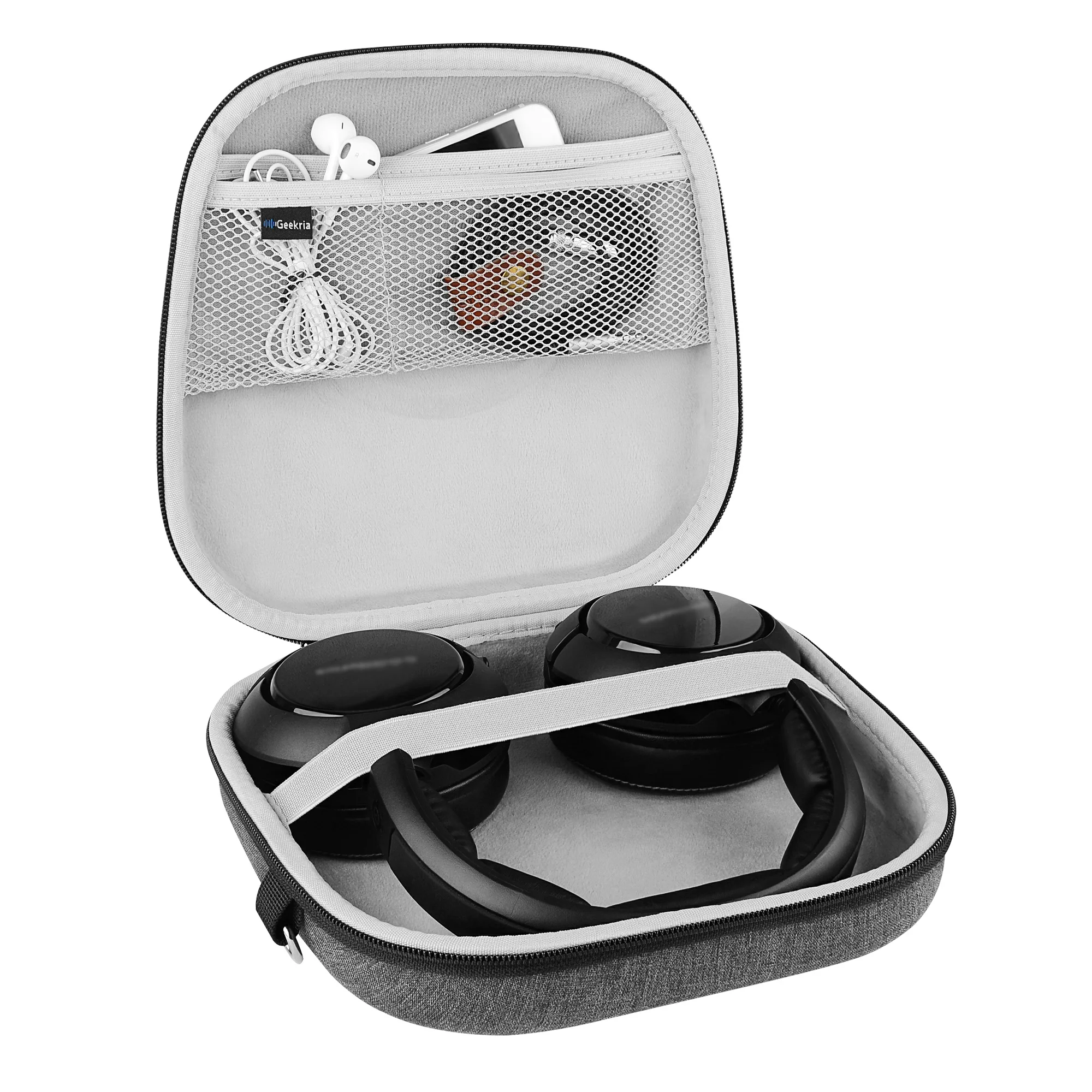 Geekria Headphones Case Pouch for Arctis Nova Pro,Nova 7, Arctis Pro, Portable Headset Cable Storage Cover Earphone Box