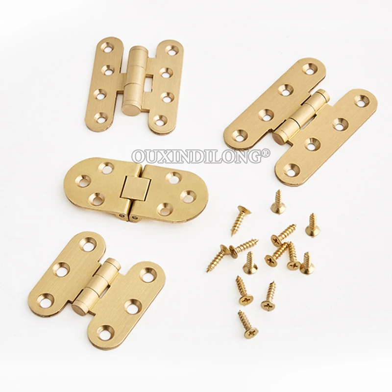 Brand New 10PCS Solid Brass Butterfly Shape Hinges Wooden Cases Gift Box Hinges Antique Furniture Cabinet Door Hinges
