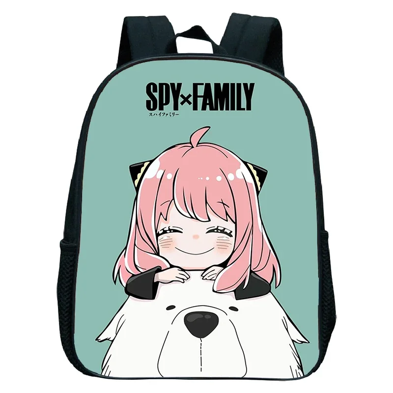 Schoolbag Boys Girls  Anime Spy X Family Backpack Waterproof Backpack Cosplay Anya Forger Kindergarten Daypack Cartoon Book Bag