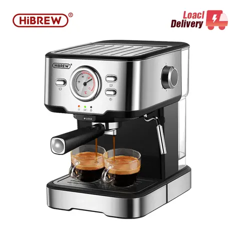 20 Bar Espresso Coffee Machine with Display HiBREW