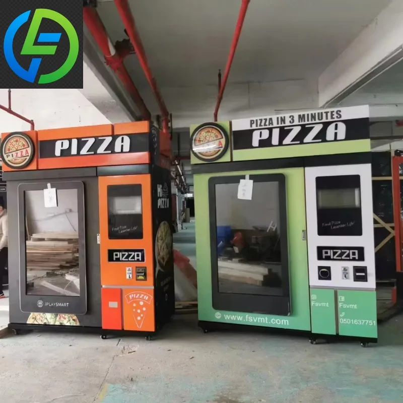Distributeur automatique de pizzas personnalisé 2025, machine à pizzas entièrement automatique, dist