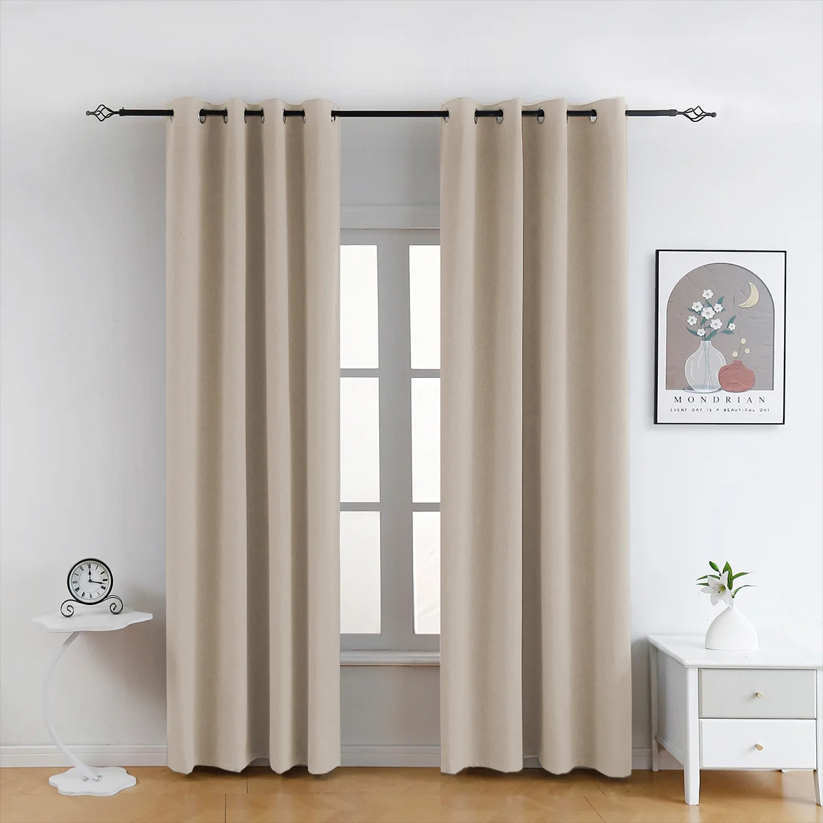 

350cm Extra High Bedroom Window Curtains 100% Full Blackout Living Room Thermal Room Darkening Drapes