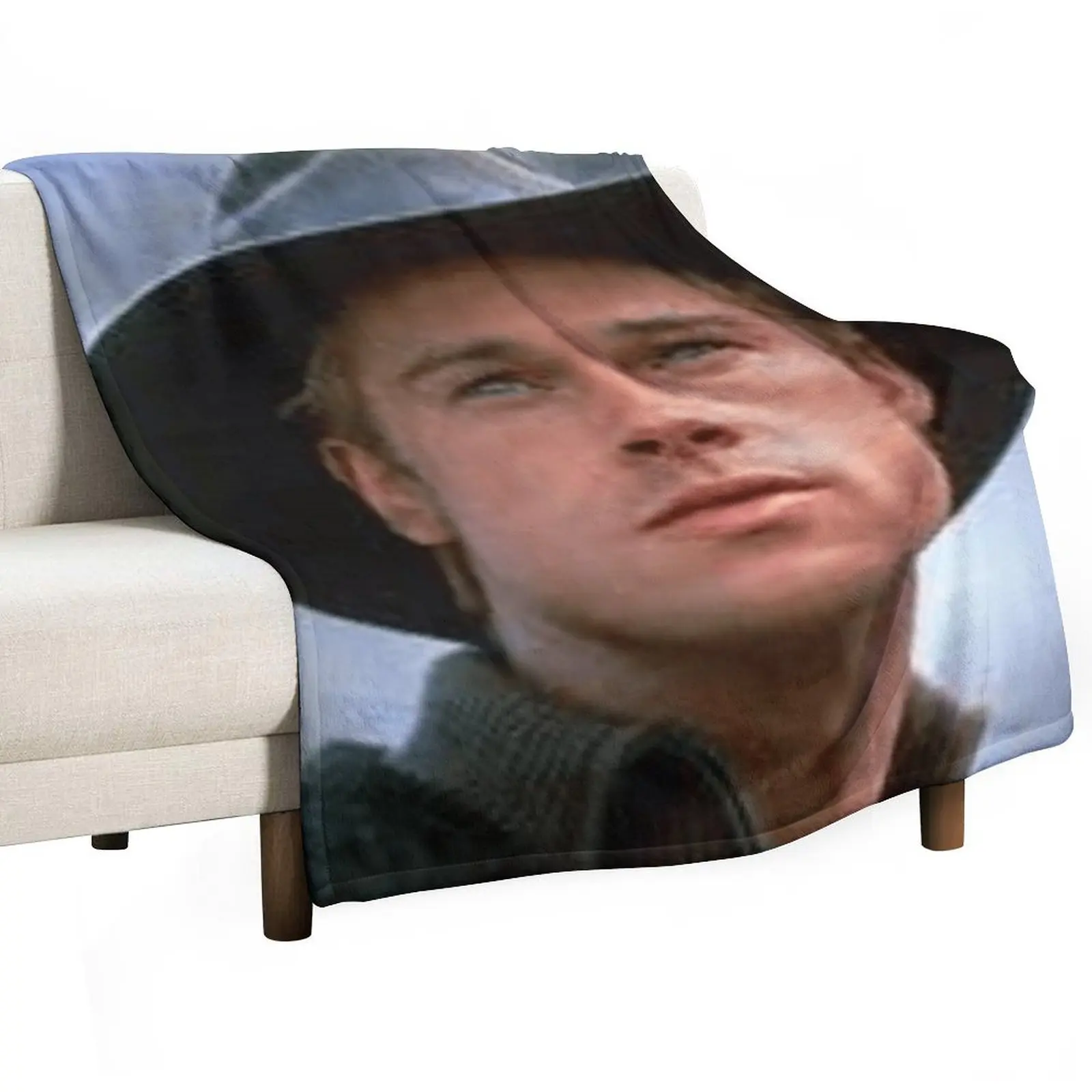 

Brad Pitt Throw Blanket Extra Large Throw Decorative Sofa Luxury Brand Sleeping Bag Blankets