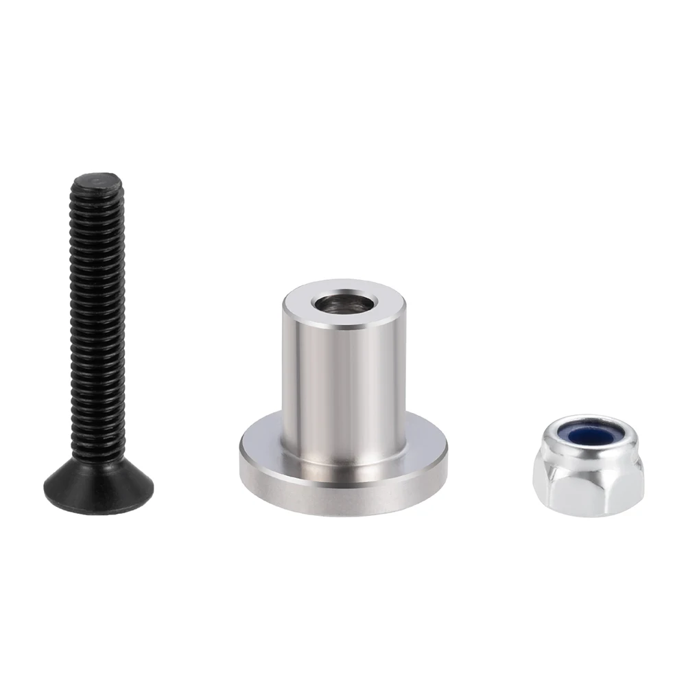 MIBIDAO Stainless Steel Mushroom Bolt Screw Hexagon Hex Socket Head Button for 1:14 Tamiya RC Truck Car Upgrade Parts