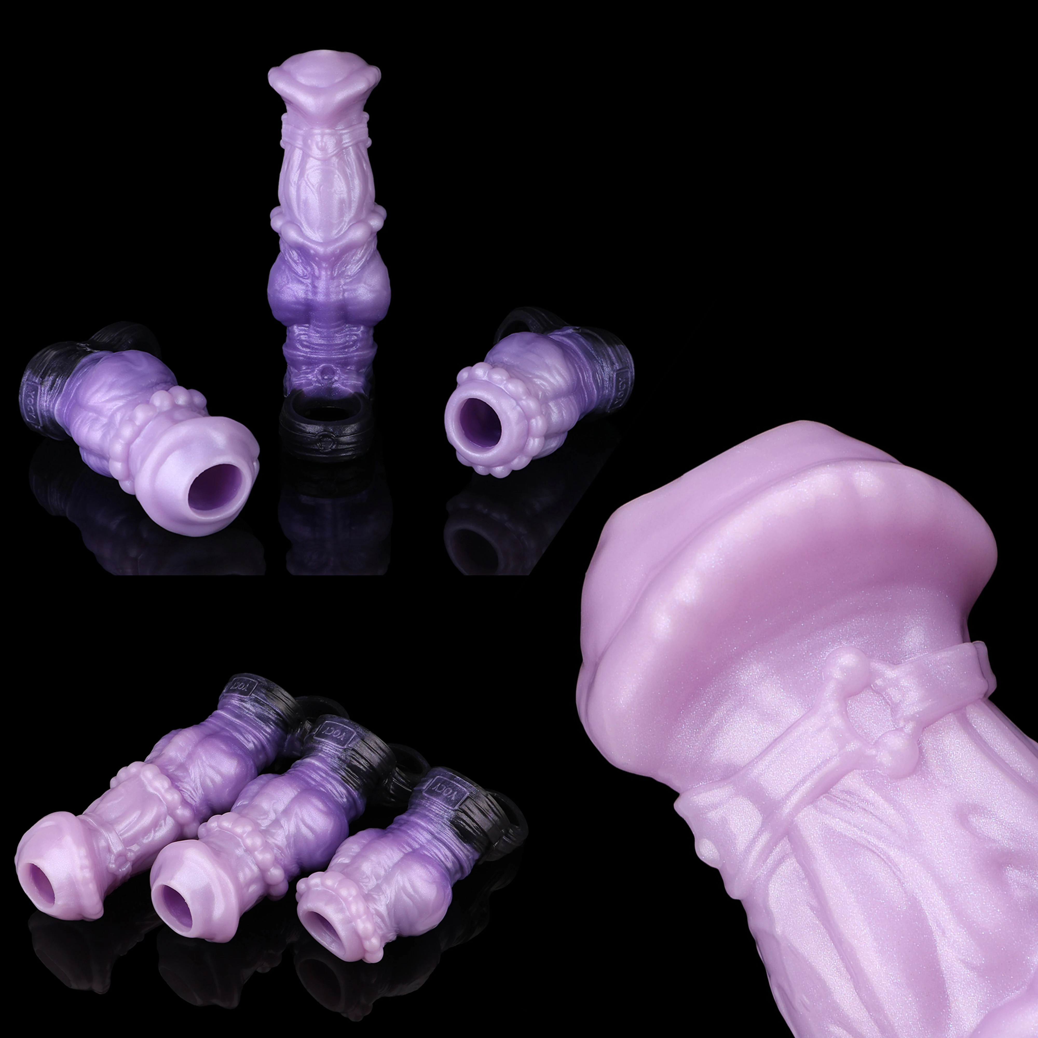 SXM 2026 New Penis Sleeve Cock Cover Hollow Big Dildo Sheath For Adult Games Pleasure Sex toys Male Dick Extender Enlarger