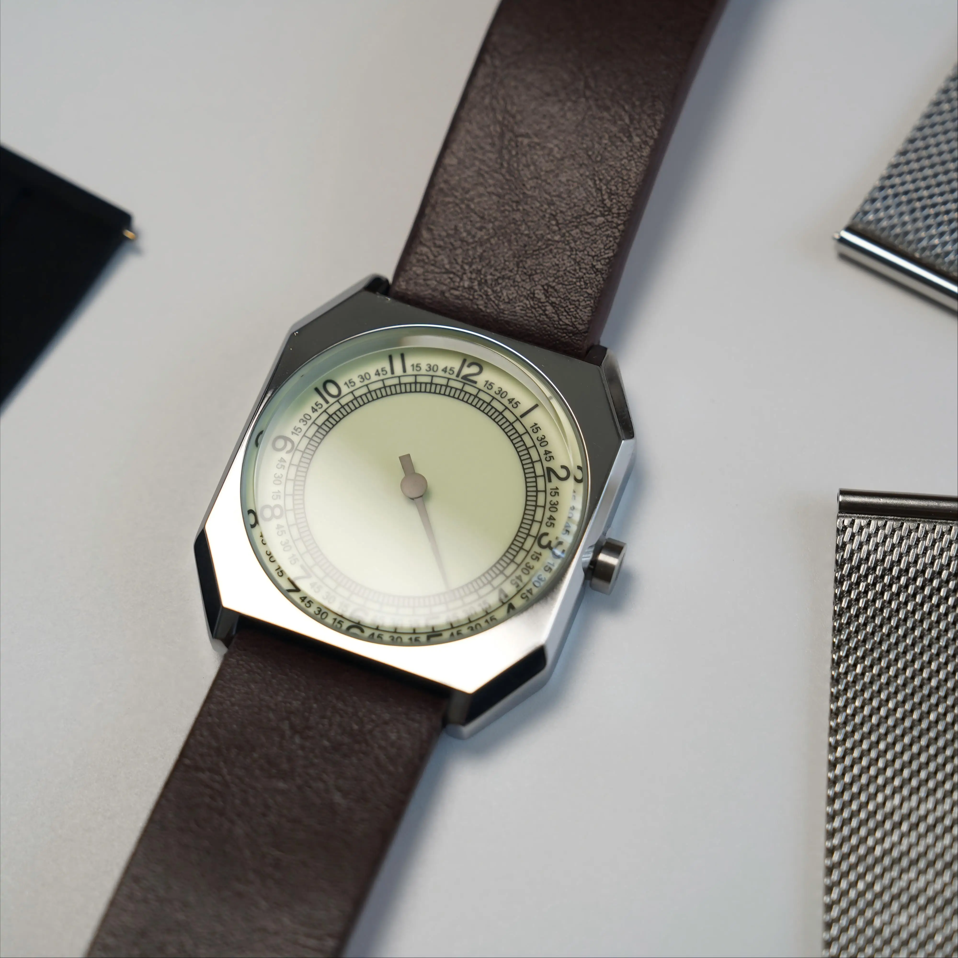 Unique Designer Luxury Luminous Men's Wristwatch