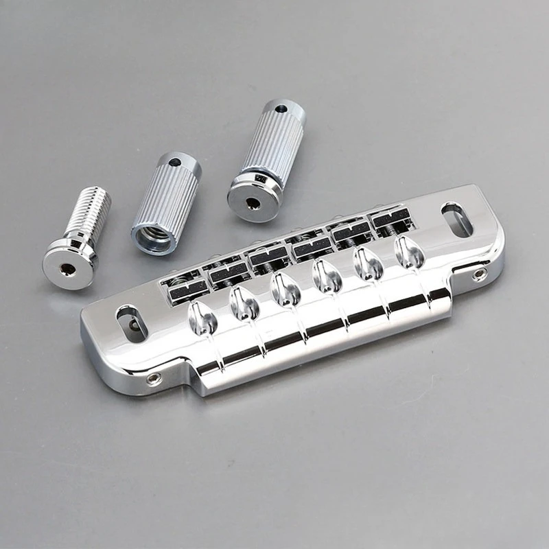 Integrated Piano Bridge Zinc Material Accessories Electric Guitar Bridge Pulling String Plate