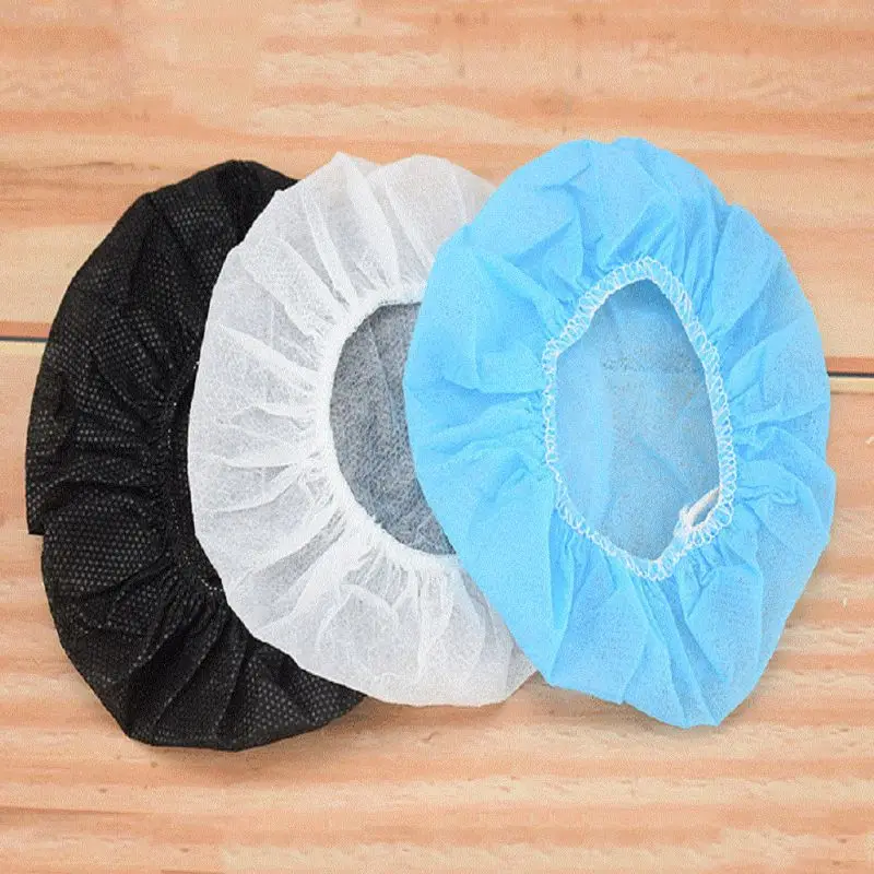 100Pcs Disposable Headphone Cover For 10-12CM Headset Earpads Hygienic Nonwoven Earmuff Cover