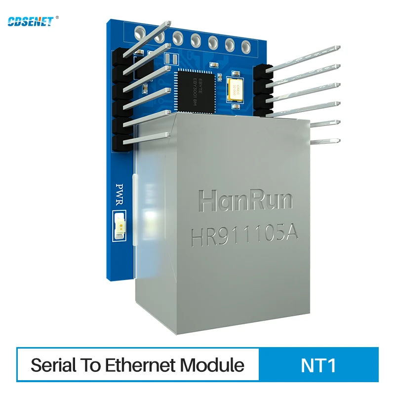 UART seri Ethernet modülü TTL RJ45 CDSENET NT1 Modbus TCP için RTU MQTT Modbus Gateway