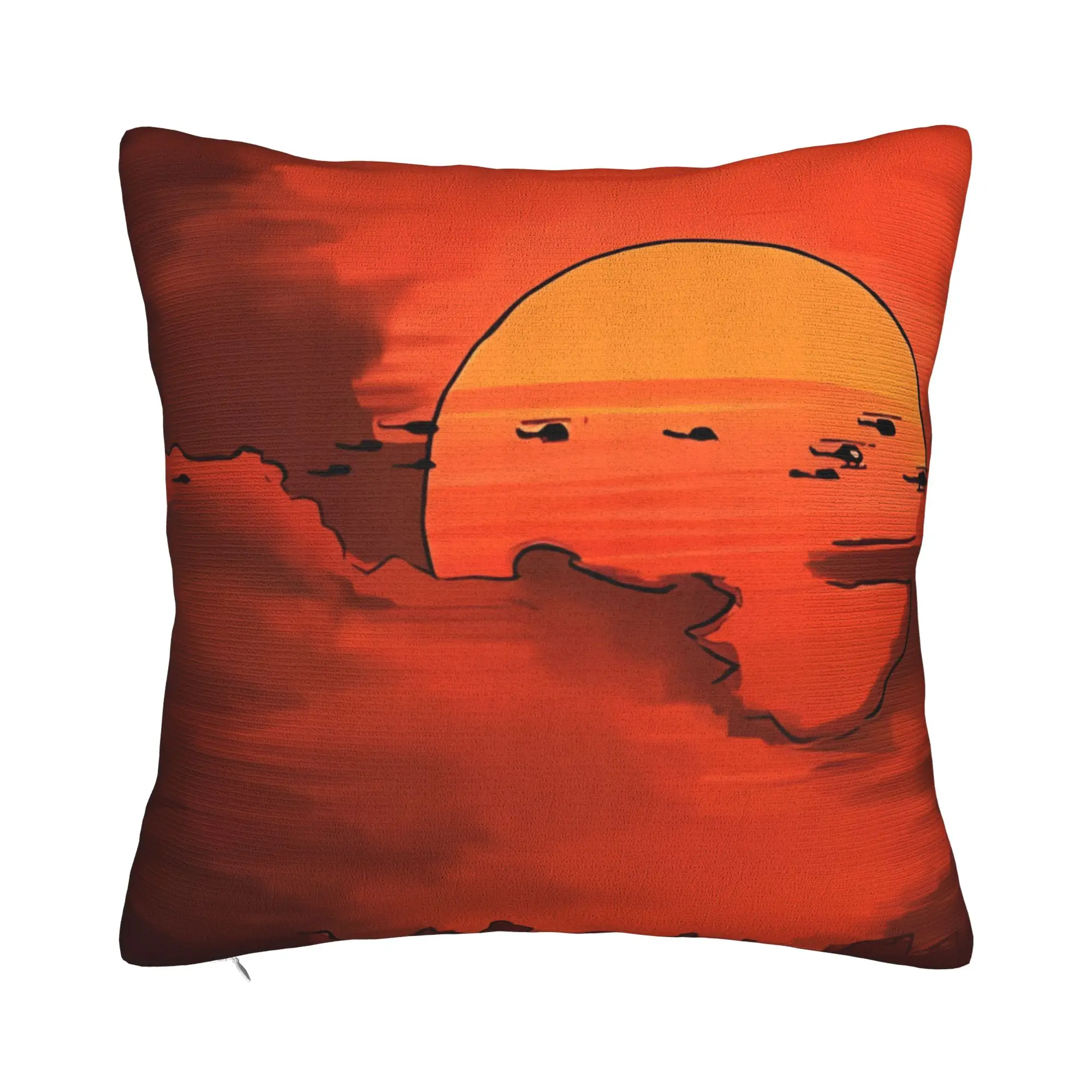 Ilustración de Apocalypse Now de Burro, fundas de almohada decorativas para una cómoda funda de almohada Apocalypse Now con cierre de cremallera