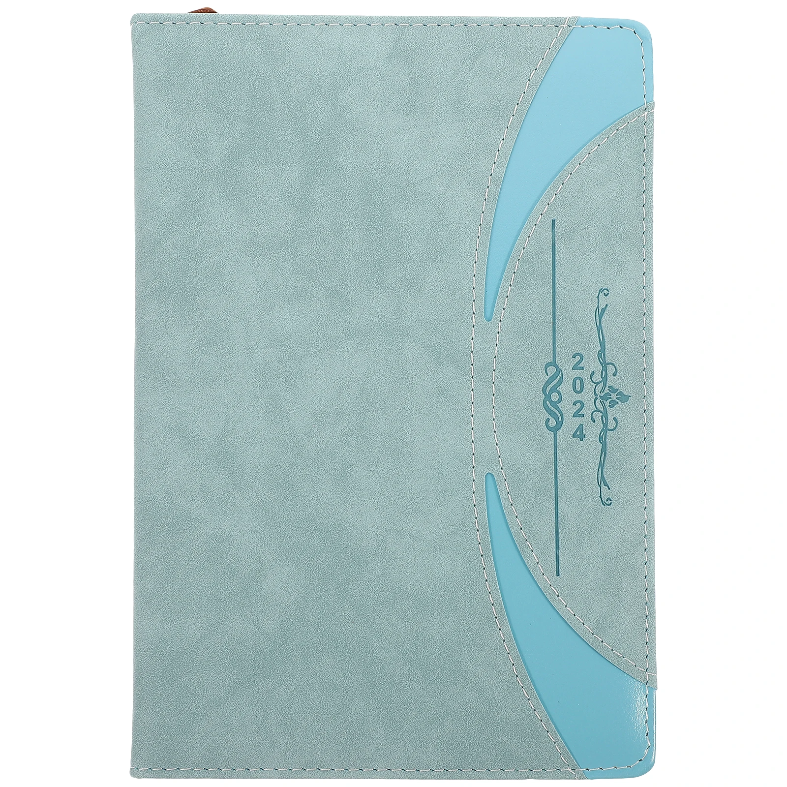 

Spanish Daily Planner Notepad Schedule Lightweight Portable Students Agenda Book Blue Color Paper Smooth Writing