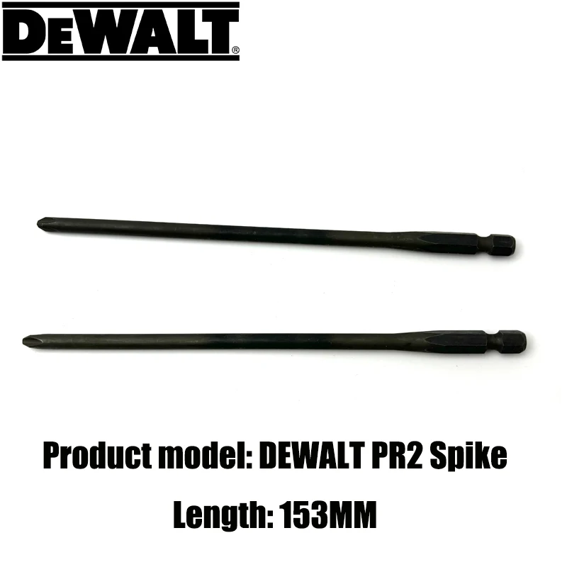 

DEWALT PR2 153 мм отвертка для гипсокартона, длинный гвоздь, черный 2PK для DCF620 DCF6202, пистолет для ивы, аксессуары для электроинструментов