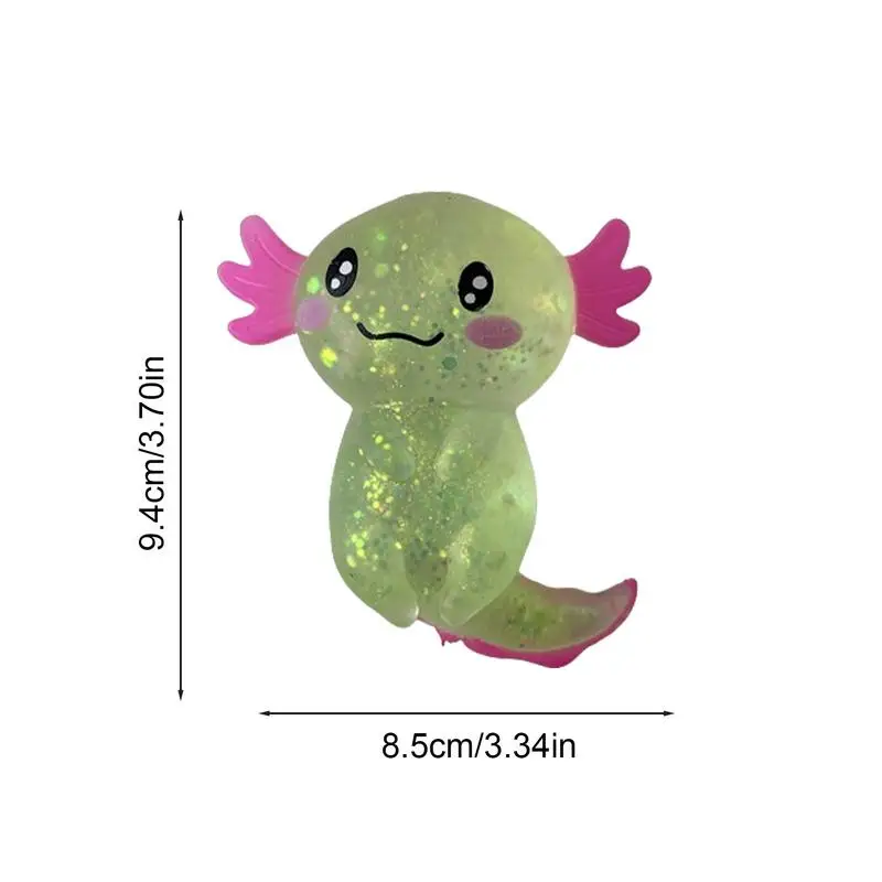 Axolotl Fidget Axolotl Stress Relief Knijpspeelgoed Leuk en schattig speelgoed voor stressverlichting Flexibel speelgoed voor kinderen en volwassenen Zintuiglijk